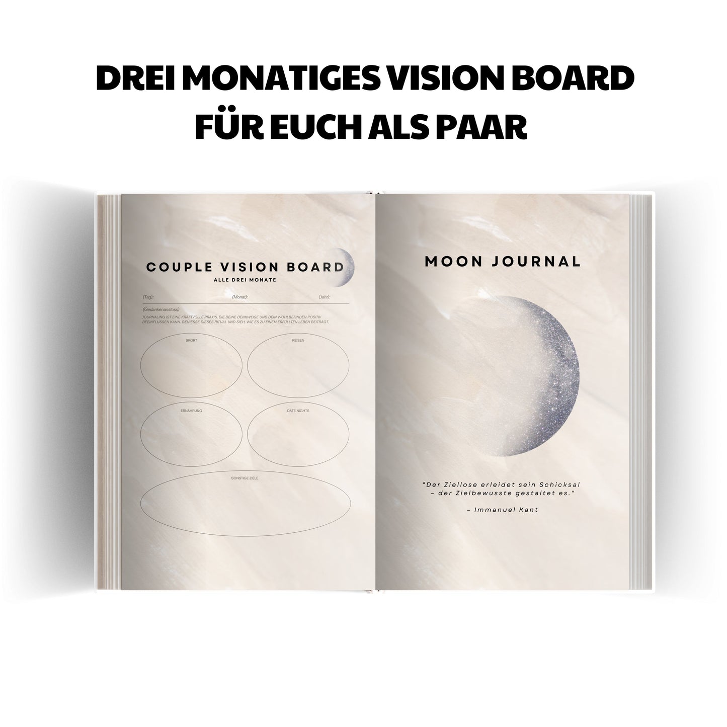 Moon Journal für Paare